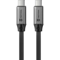 Tactical Fat Man 2.0 kabel USB-C/USB-C 1m šedý - Kabely a redukce