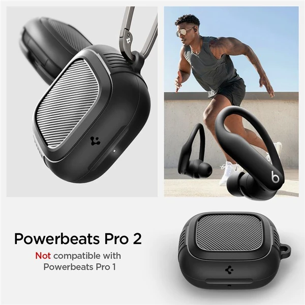 Spigen Rugged Armor pouzdro Apple Powerbeats Pro 2 černé - Pouzdra - Obrázek 5f84e37ead1e4a38b27218d3511f5daa