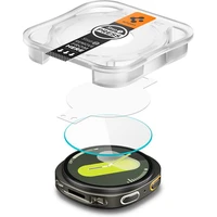Spigen Glass tR EZ Fit 2 Pack sklo Galaxy Watch8 (40mm) čiré (2 ks) - Ochranné folie a skla
