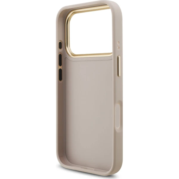 Guess PU Leather 4G Metal Logo Gold Frame kryt iPhone 18 Pro růžový - Pouzdra - Obrázek 5f94aa955aad404786474fc98c902a2c