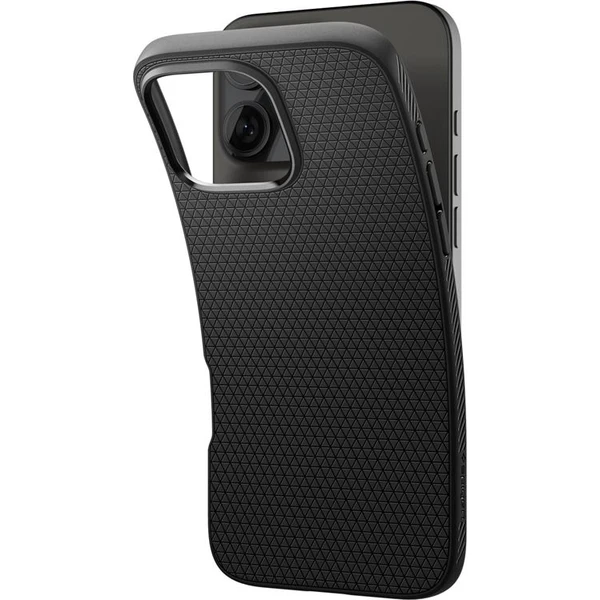 Spigen Liquid Air kryt iPhone 16 Pro matte black - Pouzdra - Obrázek 5f998842f9a84e57ab8e7c2fff0f711d
