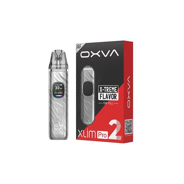 OXVA Xlim Pro 2 Pod Kit Platinum Gray - Elektronické cigarety - Obrázek 5fd89b7407a04ff1bee79da99a403bbf