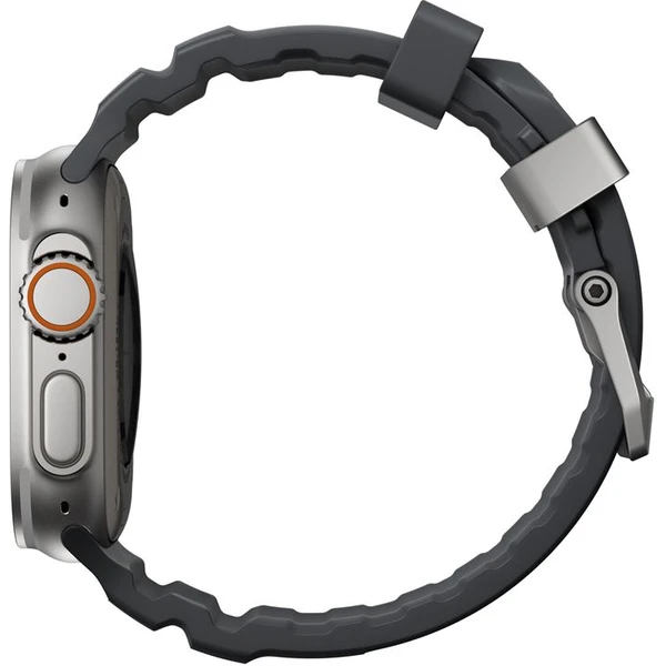 Nomad Rocky Point Band řemínek Apple Watch 49/45/44/42mm stříbrný/tmavě šedý - Řemínky - Obrázek 5fd948714bf94dec9ef8d303665189e6