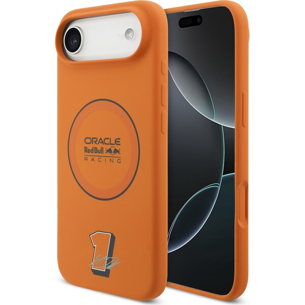 Red Bull Silicone Blue Ring MagSafe pro iPhone 17 Air – orange