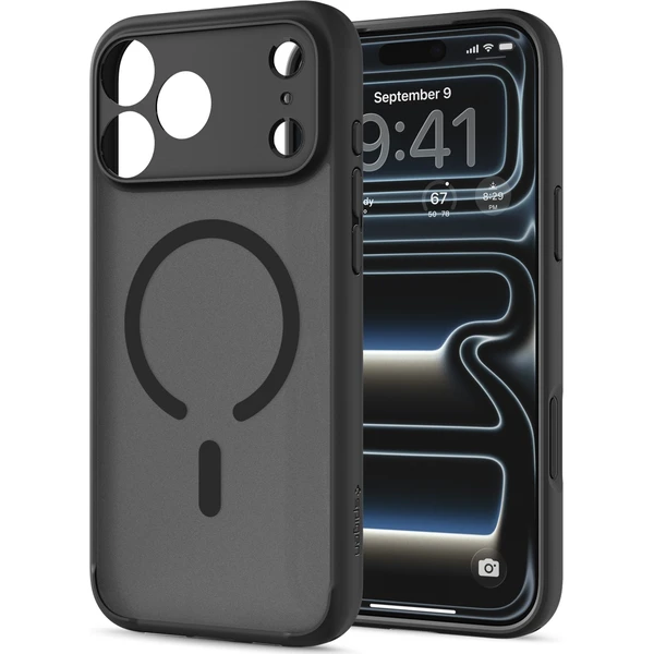 Spigen Ultra Hybrid MagSafe kryt iPhone 18 Pro Max/17 Pro Max frost black - Pouzdra - Obrázek 600e5a5385dc4b449ef2d9097dca652f