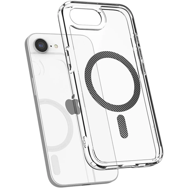 Spigen Ultra Hybrid MagSafe kryt iPhone 17e/16e clear carbon fiber - Pouzdra - Obrázek 600f374547bb48edbc591ce608d2d8a0