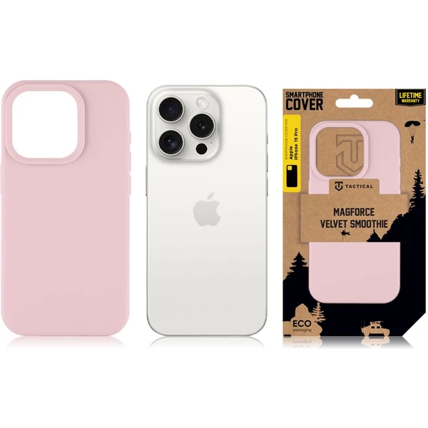 Tactical MagForce Velvet Smoothie Kryt pro Apple iPhone 15 Pro Pink Panther - Pouzdra - Obrázek 60162b50f32e47a793b73983b0e77082