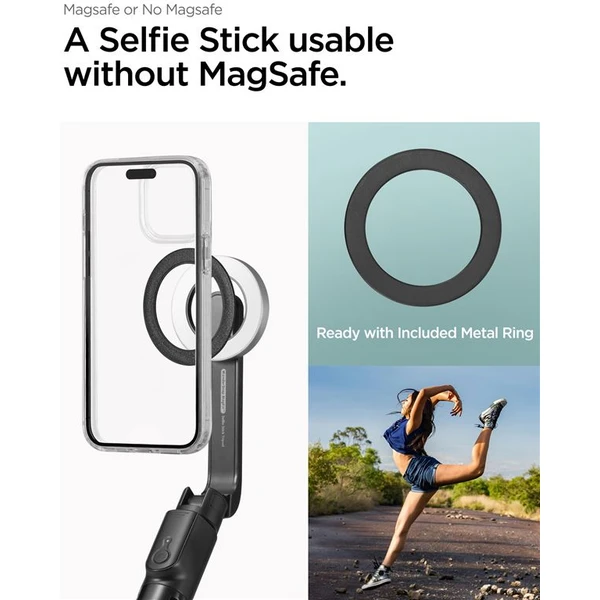 Spigen MagSafe Tripod Selfie Stick (longer version) černá - Držáky - Obrázek 605ffe04c81642e0b35b615974fa6f0a