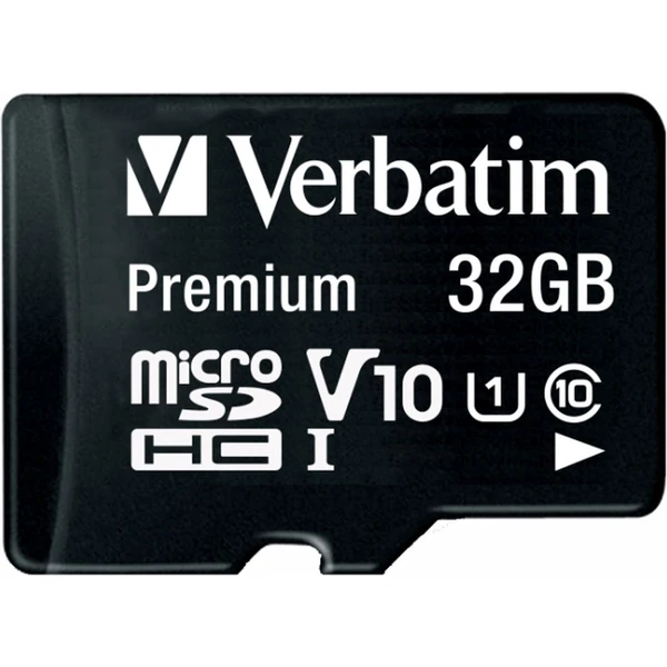 Verbatim Premium microSDHC 32GB + SD adaptér - Paměťové karty - Obrázek 6063000O01