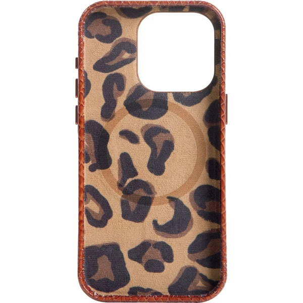 Native Union x Balzac Embossed Cognac MagSafe kryt iPhone 16 - Pouzdra - Obrázek 606K000K01