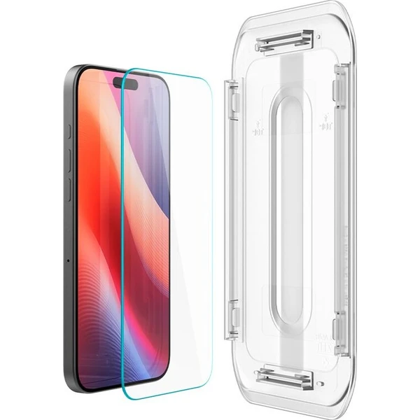 Spigen Glass tR EZ Fit tvrzené sklo iPhone 17 Pro Max/16 Pro Max čiré (2 ks) - Ochranné folie a skla - Obrázek 607ea2243b49421bbfe4a27e47c57ea8