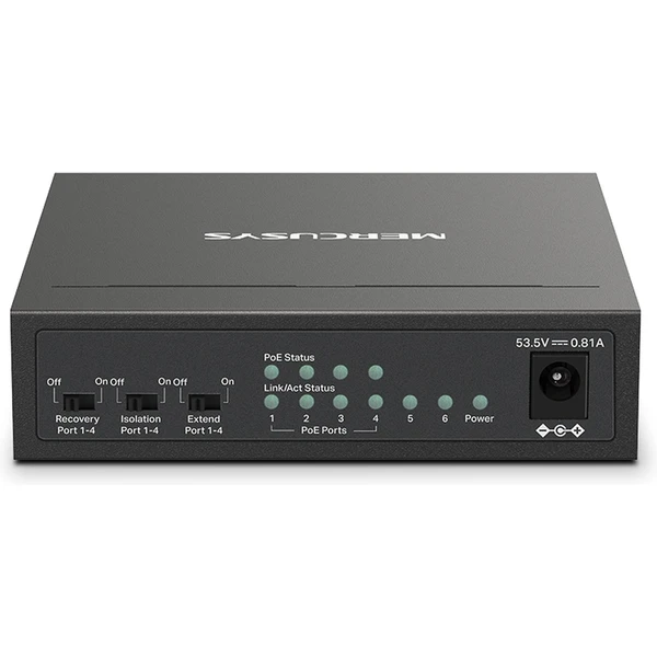 Mercusys MS106LP switch - Switche - Obrázek 60B5000P01