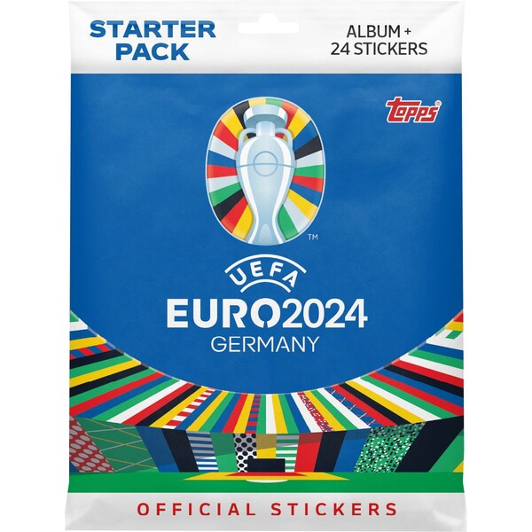 Topps/Merlin UEFA EURO 2024 Sticker Collection Starter Pack