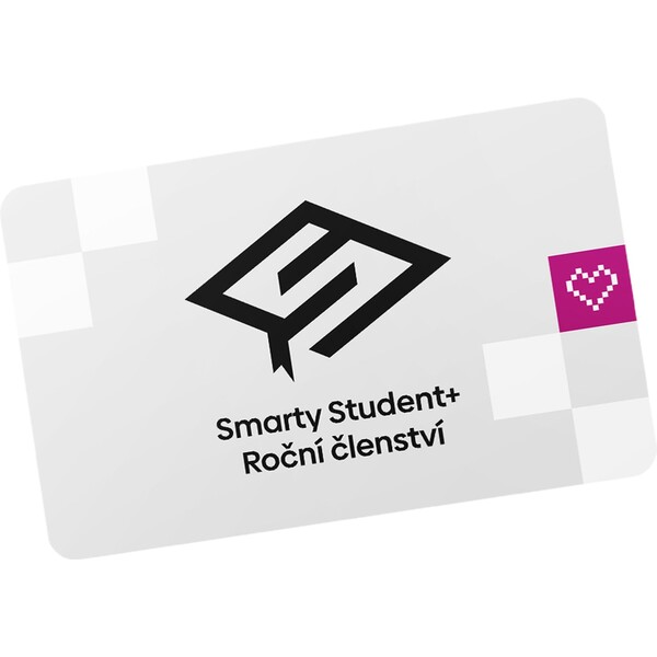 Smarty Student+ (roční členství) - Smarty.cz