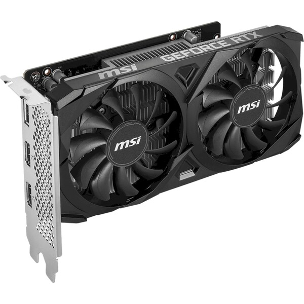 MSI NVIDIA GeForce RTX 3050 VENTUS 2X E 6G OC 6GB GDDR6 (RTX 3050 VENTUS 2X E 6G OC) Černá
