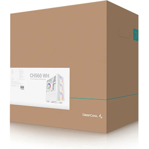 DEEPCOOL CH560 bílá - Počítačové skříně - Obrázek 60J0000N01