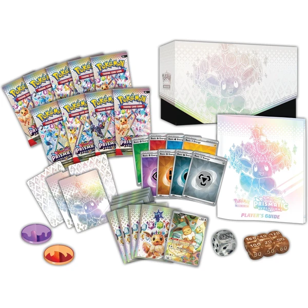 Pokémon TCG: SV8.5 Prismatic Evolutions - Elite Trainer Box - Pokémon karty - Obrázek 60RA000P01