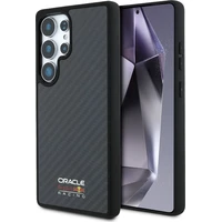 Oracle Red Bull Racing Carbon Shiny Logo MagSafe kryt Samsung Galaxy S25 Ultra černý - Pouzdra