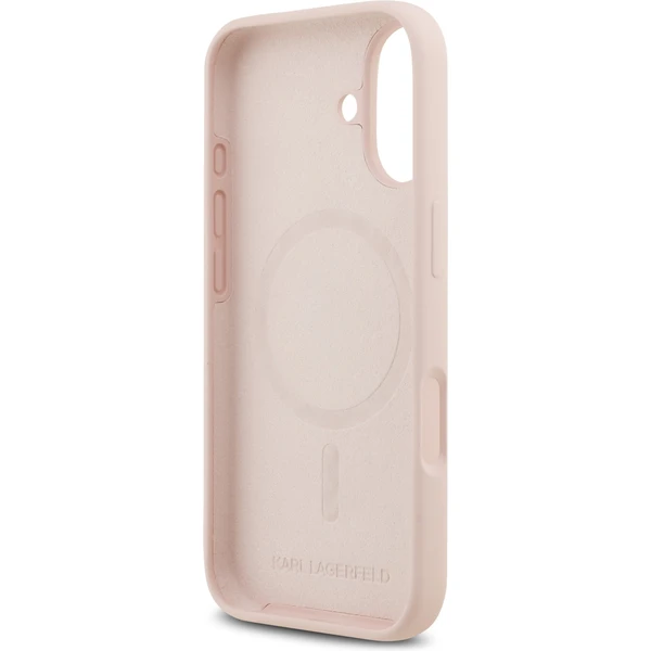 Karl Lagerfeld Liquid Silicone Karl and Choupette MagSafe kryt iPhone 17 růžový - Pouzdra - Obrázek 60d2d8ba76c94d8d959ccfdd79bc7c67