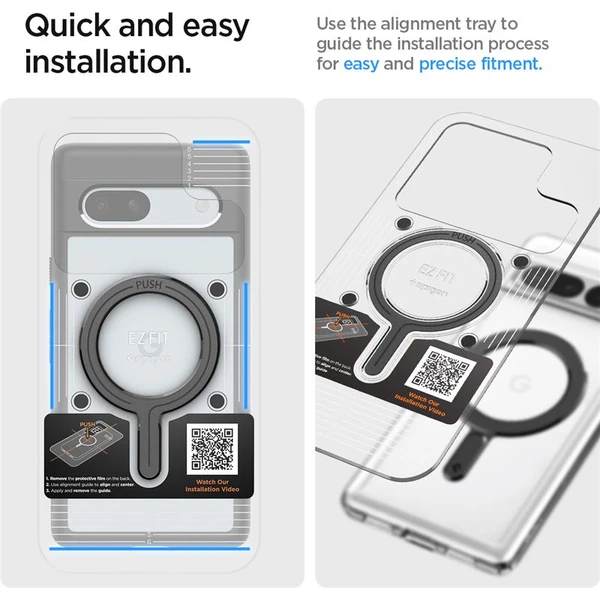 Spigen OneTap Ring Magnetic Plate nalepovací MagSafe kroužek černý  - Vychytávky - Obrázek 60e9894e8c1a4822928ca2bed82ca7a1