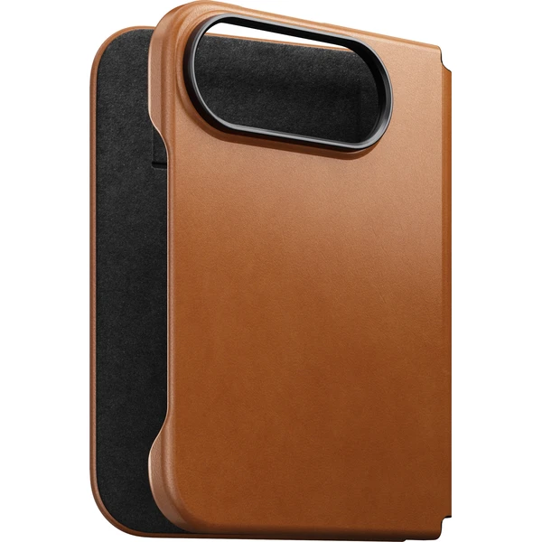 Nomad Traditional Leather Folio (Horween) MagSafe kožené pouzdro iPhone Duo sedlová hnědá - Pouzdra - Obrázek 60f1cf9bc52c4076993c5f199e727b41