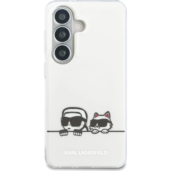 Karl Lagerfeld IML K&CH Peekaboo Logo Magnetic kryt Samsung Galaxy S26 bílý - Pouzdra - Obrázek 60f8324645ad48c1beb349c954d2a1b1