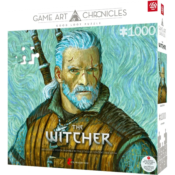 Puzzle Game Art Chronicles: The Witcher - Geralt Van Gogh (1000) - Puzzle - Obrázek 6118000P01