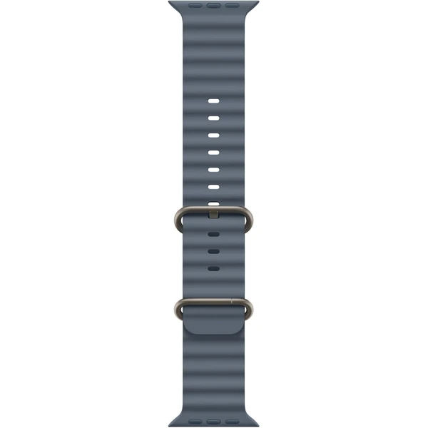 Apple Watch 49/46/45/44mm ocelově modrý Oceánský řemínek přírodní titan - Řemínky - Obrázek 611I000K01