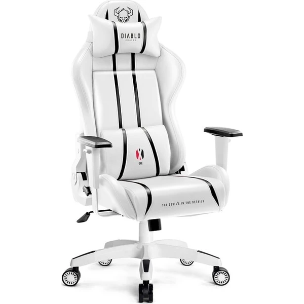 Diablo X-One 2.0 Small herní židle bílo-černá - Židle - Obrázek 6135de34298d424f8f3d2aa153948ca0