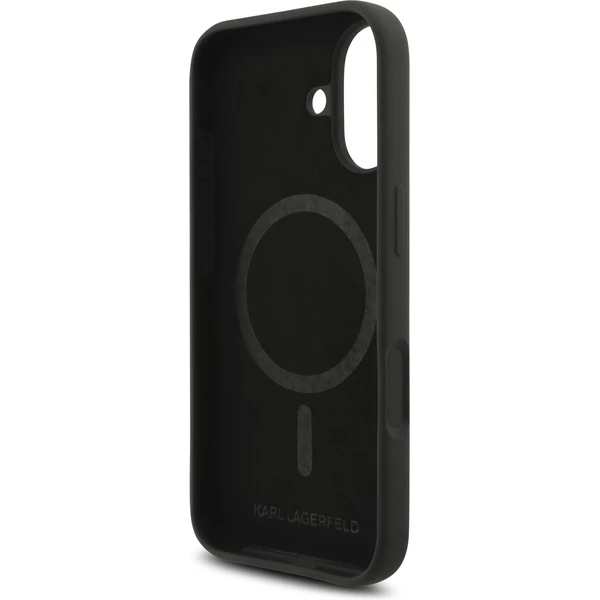 Karl Lagerfeld Liquid Silicone Karl and Choupette MagSafe kryt iPhone 17 černý - Pouzdra - Obrázek 614953705a65444885daf6b6ffedb66e