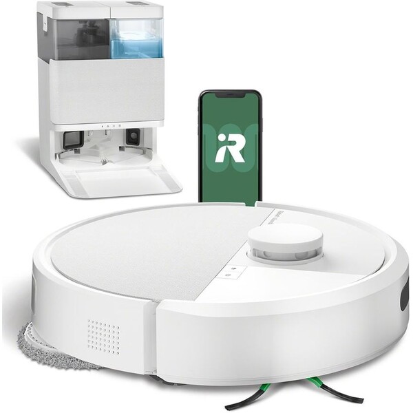 iRobot Roomba Plus 405 Combo + AutoWash dock bílá Bílá