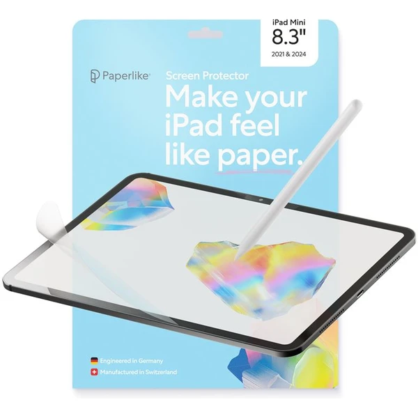 Paperlike Screen Protector 3 fólie na psaní a kreslení iPad Mini 8.3" (2021,2024) 2 ks - Ochranné folie a skla - Obrázek 6163c7cf22c5478ba6c6effbdba347b3