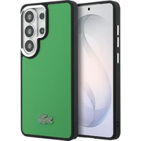 Lacoste Petit Pique Metal Logo Magnetic kryt Samsung Galaxy S26 Ultra zelený - Pouzdra