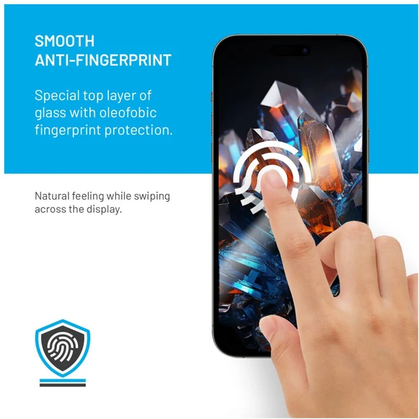 FIXED Armor prémiové tvrzené sklo s aplikátorem Samsung Galaxy A35 5G černé - Ochranné folie a skla - Obrázek 61D1000P01