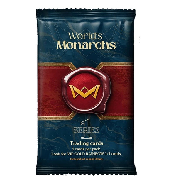 Sběratelské karty 2025 World's Monarchs - Series 1 box - Sběratelské karty a nálepky - Obrázek 61KL000K01