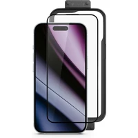 Epico Hero tvrzené sklo 3D pro iPhone 16 s instalačním rámečkem - Ochranné folie a skla