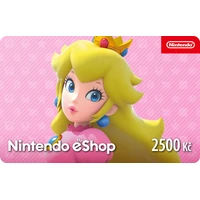 Karta na e-shop Nintendo 2500 CZK (online kód) - Digitální kredity