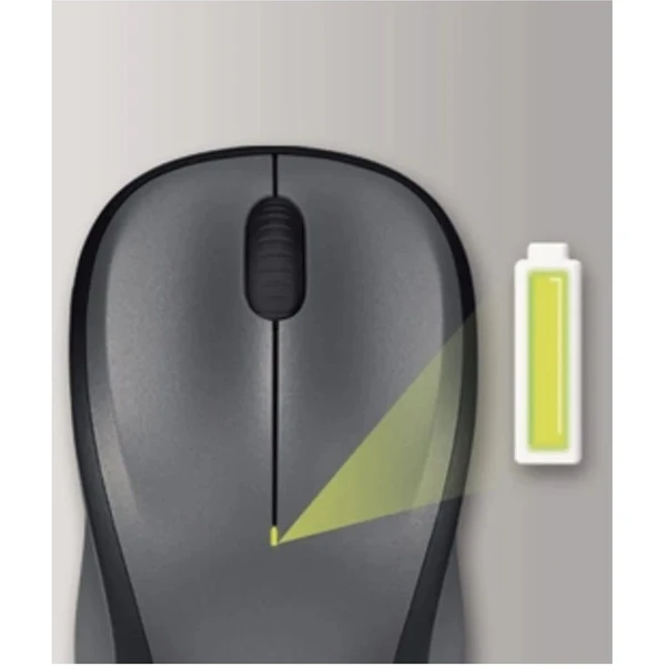 Logitech Wireless Mouse M235 bezdrátová myš šedá - Myši - Obrázek 61OR000501