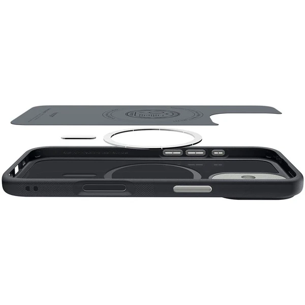 Spigen Nano Pop MagSafe kryt iPhone 17 black sesame - Pouzdra - Obrázek 61a17a7ce49545ef928385d4f1d36058