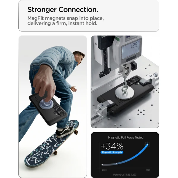 Spigen Tough Armor MagSafe kryt Samsung Galaxy S26 Ultra černý - Pouzdra - Obrázek 61cf85266d8b4f6296fb8251e37fb26d