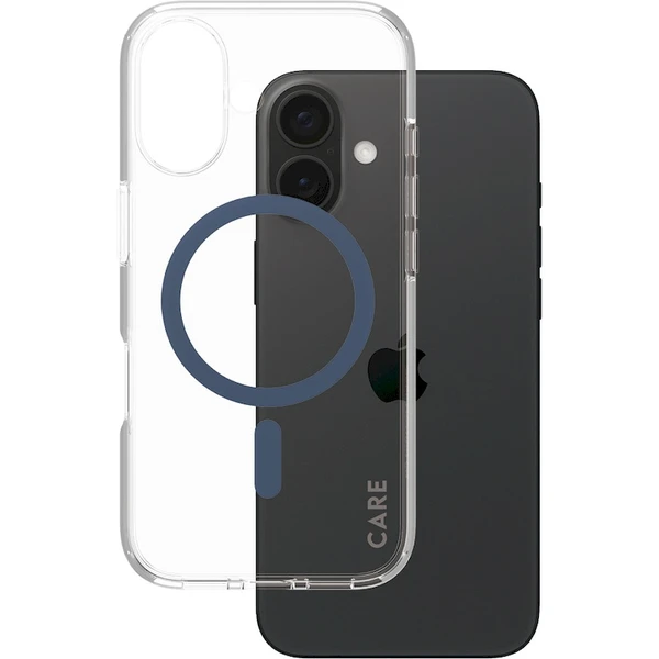 PanzerGlass® CARE kryt Apple iPhone 16 MagSafe Urban Combat čirý/modrý - Pouzdra - Obrázek 6208000P01