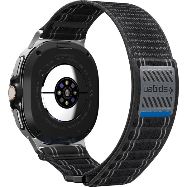 Spigen Fabric Band řemínek (hook-and-loop) Samsung Galaxy Watch8 46/44/40mm černý - Řemínky - Obrázek 621fca1b39b24f49aeb32e48eb2414ea