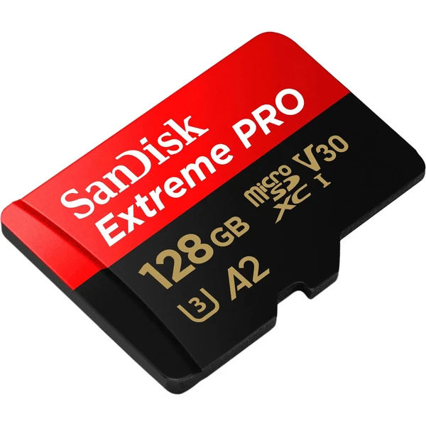 SanDisk micro SDXC karta 128GB Extreme PRO + adaptér - Paměťové karty - Obrázek 6232000P01