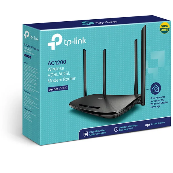 TP-Link Archer VR300 VDSL/ADSL modem - Modemy - Obrázek 627U000501