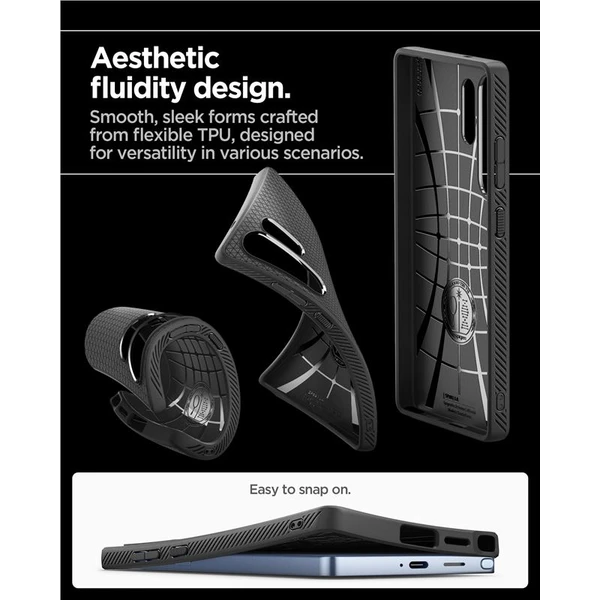 Spigen Liquid Air kryt Samsung Galaxy S25 Ultra černý - Pouzdra - Obrázek 6295fd5cab0c4a1eac67683cf52ded7b