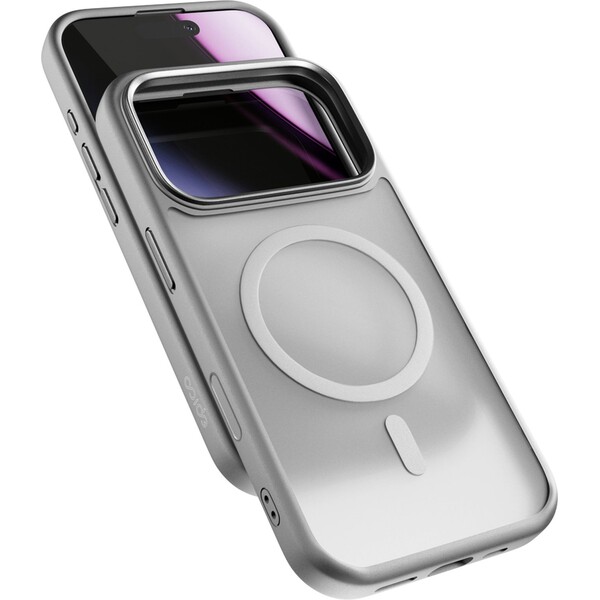 Epico HeroMatte Pro Mag+ kryt pro iPhone 17 Pro Max Qi2 & Magsafe kompatibilní šedý Šedá