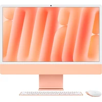 CTO Apple iMac 24" (2024) 8CPU / 1Gbps / Mouse / oranžová / CZ Touch ID NUM KLV / 256GB / 16GB - All-in-one