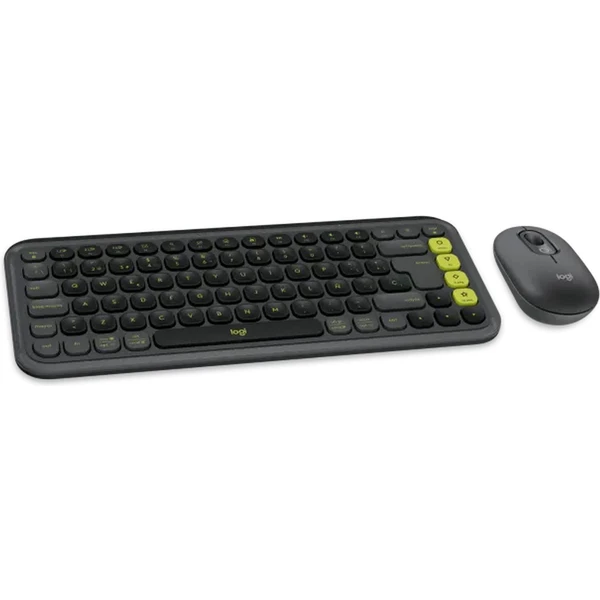 Logitech POP Combo (US) klávesnice a myš grafitová - Klávesnicové sety - Obrázek 62W9000O01