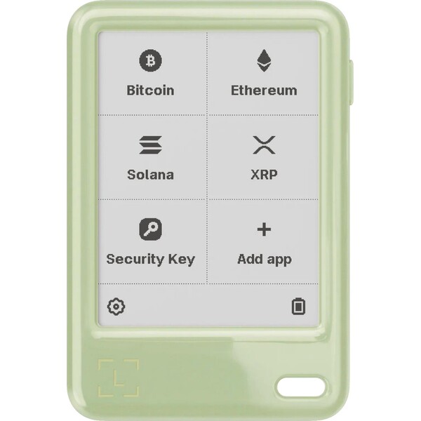 Ledger Nano Gen 5 Dark LEDGERNANO-5-RK Zelená