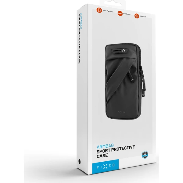 FIXED Armbag sportovní pouzdro na ruku pro smartphony až 7" černé - Pouzdra - Obrázek 62ab32c734854dc78db99783b258c9f7